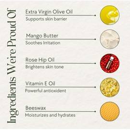 Organic Jaguar Organic Jaguar Sensitive Skin Body Lotion, 8 oz, 100% Natural Moisturizer, Nourishing Body Care Formula with Vitamin E Oil, Raw Honey, Extra Virgin Olive Oil, Mango Butter, Sulfate & Paraben Free