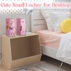 Vercraft Mini Locker with Lock Keys Stickers 10.8inch Small Storage