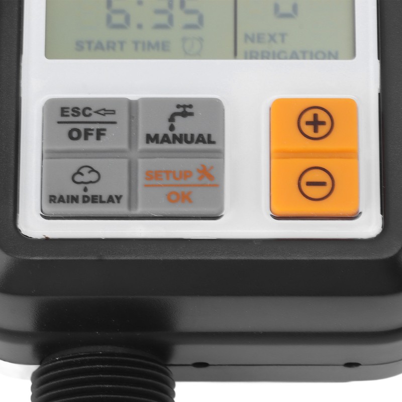 Water Timer Programmable Delay Manual Watering Automatic Irrigation Controller System