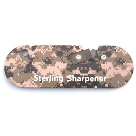Sterling Sharpener SS-CAMO knife-sharpeners, 3 x 1 x 0.5 inches