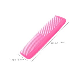 Baluue Hair Comb for Men Women Lightweight Detangling Comb for All Hair Types for Home Hotel Go Grooming Fine Tooth Design