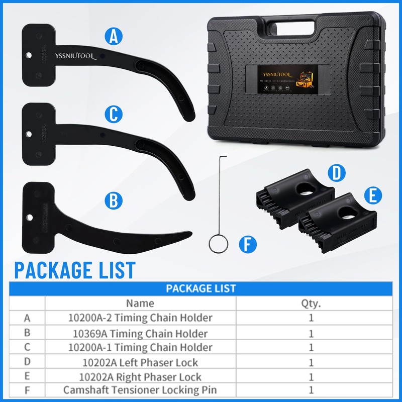 3.6 Pentastar Timing Tool Kit, Camshaft Holding Tools Compatible with