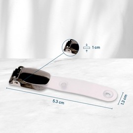 OPUS 2 Name Badges 75 x 40 mm with Clip and Pin, Pack of 24