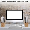 PATIKIL Magazine File Holder Set, 5Pcs Cardboard Foldable Desk File