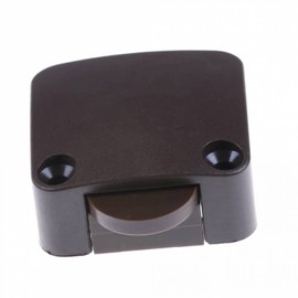 Door Contact Switch Cabinet Switch Contact Switch 2A 250V Chest Switch Door Switch for Furniture Door Furniture Switch Button Light Switch Brown