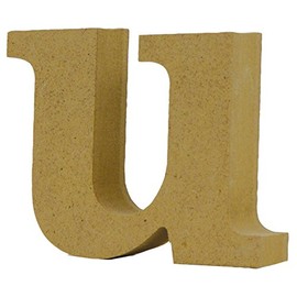 Marukai Corporation Interior Object Alphabet Letter Wooden u