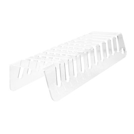 Operitacx Phone Organizer Holder Transparent Multi Desk Stand for Cellphones Charging Station Durable Storage for Office Classroom and More