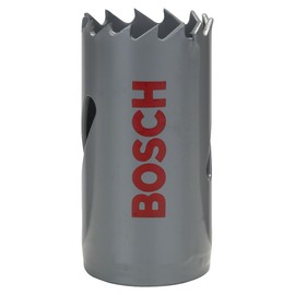 Bosch Professional 1x Hole Saw HSS Bi-metal for standard adapter (for various materials, Ø 27 mm, Accessory Rotary Drill)