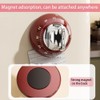 Retro Kitchen Timer 60 Min, Wind Up Magnetic Mechanical Egg