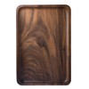 Rustic Walnut Wooden Tray Solid Wood Serving Tray Square Rectangle