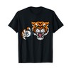 Tiger Angry Pool 8 Ball Billiards Cartoon Character T-Shirt