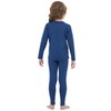 PISIQI - Juego de ropa interior térmica para niñas, ultra