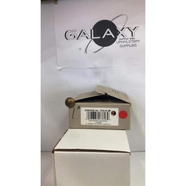 Galaxy Supply Inc. Decorative Nails - C.S. Osborne & Co. No. 7256-N 5/8 - Natural Decorative Nail - 1" Diameter x 5/8" Length (250 Nails/Box + Nailer Package)
