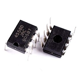 20 Pcs 4558D NJM4558D 4558D NJM4558 DIP-8 Op-Amp Dual High Gain New Original
