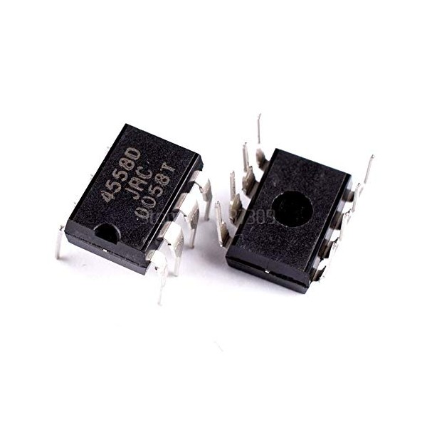 20 Pcs 4558D NJM4558D 4558D NJM4558 DIP-8 Op-Amp Dual High