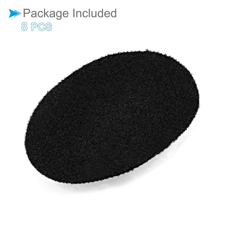 CoCud Wool Polishing Pad, 5" Diameter, Wool Hook and Loop
