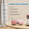 RENPHO Eye Massager w/Heat for Migraine Temple Eye Care Bluetooth
