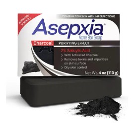 Jabón En Barra Asepxia Con Ácido Salicílico Y Carbón Activad