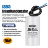 BEEYUIHF CBB60 450V 20uf Motor Capacitor, 50/60Hz Capacitors, Starting Capacitor