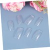 FOMIYES 350pcs Full Nail Cover X Fake Nails False Nails