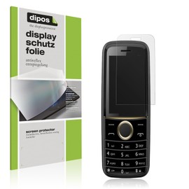 dipos I 4x Schutzfolie matt passend für Cellecor A1 Folie Displayschutzfolie, Ultra-Dünn, Case-Friendly, Fingerprint-Kompatibel