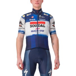 CASTELLI 4233088-055 PRO LIGHT WIND VEST Uomo Gilet sportivo DARK BLUE/WHITE XL