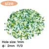 2100Pcs Glass Beads 2mm Round Seed Beads for Jewelry Making
