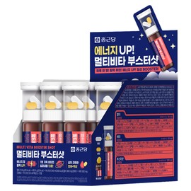 종근당 멀티비타 부스터샷, 12회분, 1개 Jongkundang Multi Vita Booster Shot, 12 servings, 1 unit