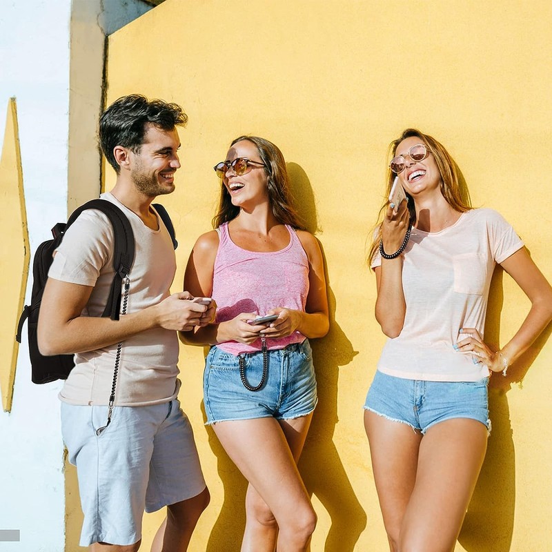 Moslyn Phone Lanyard Tether Tab 2 Phone Spring Wrist Strap