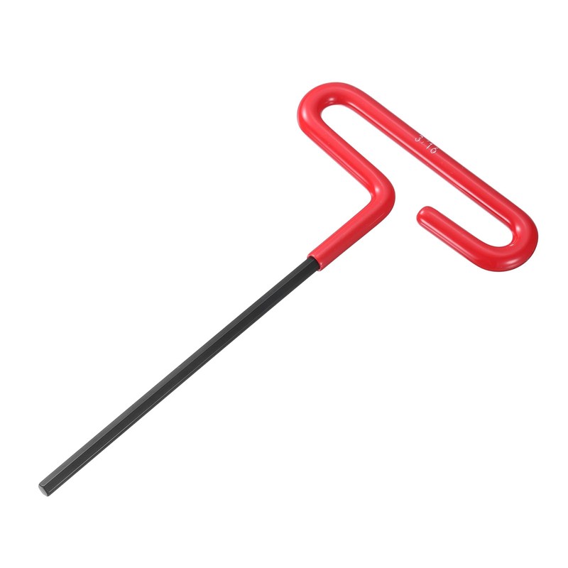 sourcing map T Handle Hex Key Wrench 3/16" SAE Long