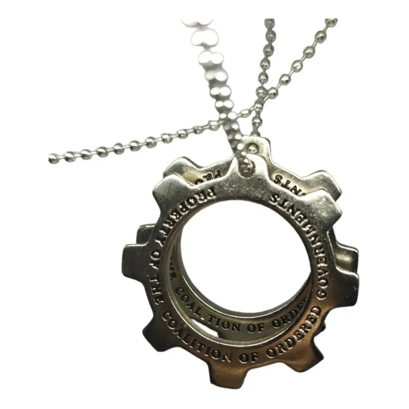 Collar De Gears Of War | Marcus Fenix Cog