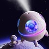 Mini Spaceship Shaped Humidifier with Night Light, USB Cute Humidifier