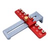 Cabinet Hardware Jig Accurate Fast Small Woodworking Drilling Guide Tool