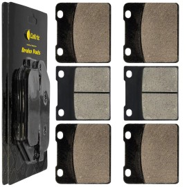 Caltric Brake Pads for Suzuki GSXR1100 GSX-R1100 1986 1987 1988 Front Rear Pads