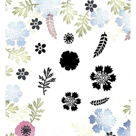 Card-io CDMASU-03 Summer Meadow Clear Stamp Set, 10.6x9.4x0.3 cm