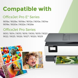 962XL Black Ink Cartridges Replacement for HP 962 XL Ink Cartridges HP962 HP962XL Work for OfficeJet Pro 9015e 9015 9010e 9010 9018 9018e 9020 9025e 9025 Printer (Black,2 Pack)