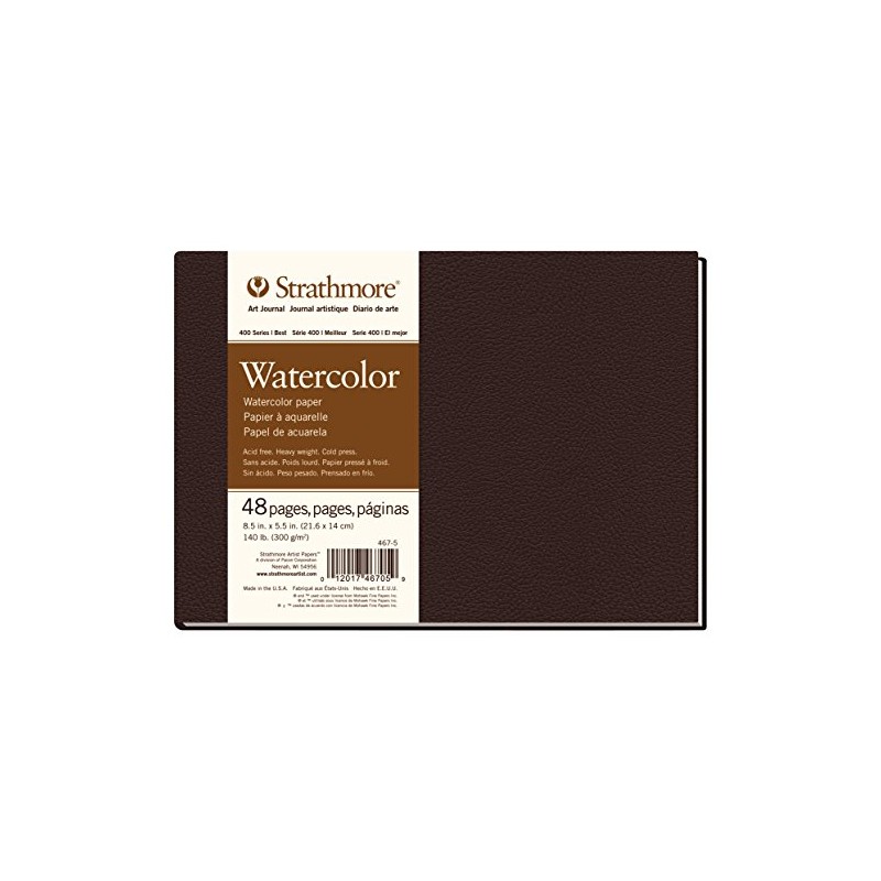 Strathmore Serie 400 quaderno per Acquerello con Copertina Rigida 24