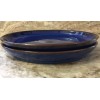 Denby Coupe Dinner Plates. Imperial Blue. Set Of 2 Made