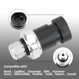VEHITO Engine Oil Pressure Sensor For Hummer H3 2006-2010,H3T 2009-2010 12570964 PS527