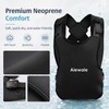 Water Baby Carrier, Quick-Dry Neoprene Infant Sling,Black