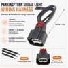 Svicari Front Parking/Turn Signal Socket & Bulb & Wire Harness