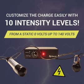 STEREN Mexican Electric Shock Machine Box - Fully Assembled - Party & Gathering Game - Great Gift for Family Game Night - Maquina de Toques Electricos