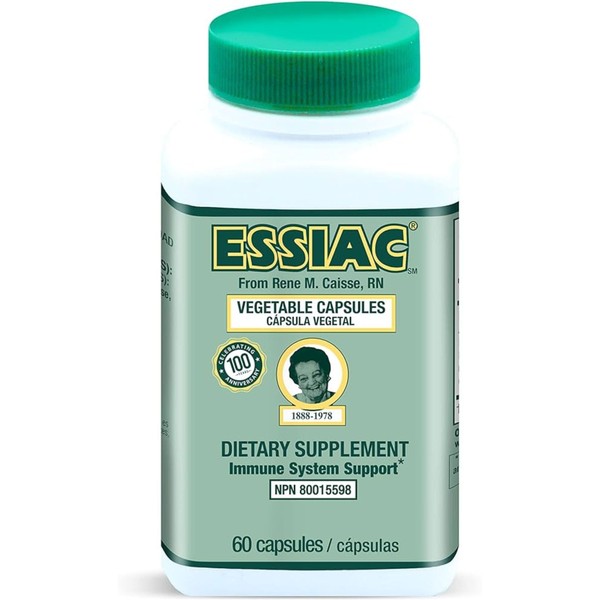 Essiac (Herbal Immune Support) 500mg, 60 Capsules