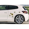 Magnetic Canvas Bee Car Magnets - Save The Bees