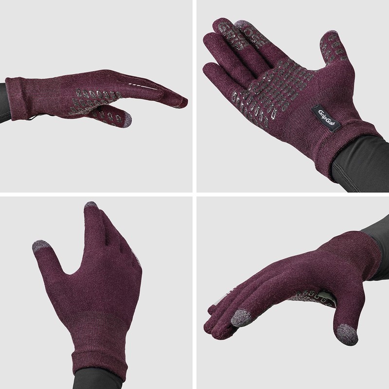 GripGrab Primavera 2 Merino Cycling Gloves Long Finger Touchscreen
