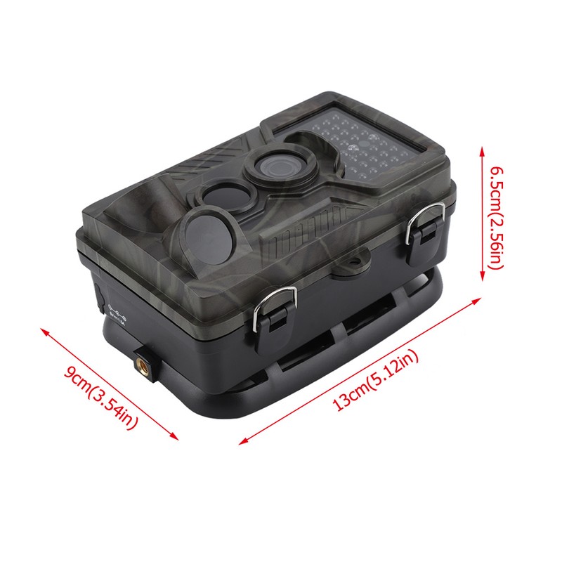 Waterproof Trail IR Camera 1080P 12MP HD Wildlife Game Hunting