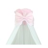TupTam Baby Bed Canopy with Bow Transparent -