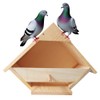 Weatherproof Cedar Dove Nesting Box - Outdoor Handmade Bird House