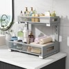 Biboraya 2 Pack 20.47IN Depth Under Sink Storage Organizer, Large