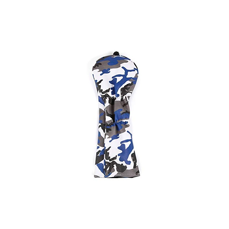 Camouflage Utility Headcover 3 Colors Wood Cover (Blue)